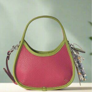 Coach Coachtopia Mini Ergo Bag CO662 Strawberry Haze Leather 90s Crossbody